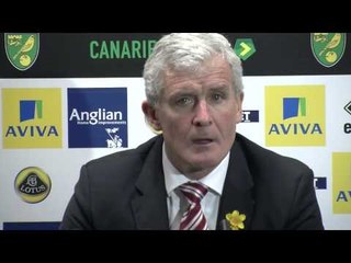 Mark Hughes: Jonathan Walters red card was 'harsh'