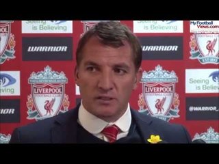 Brendan Rodgers: Liverpool crowd are the best