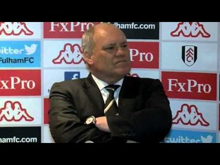 Martin Jol after Fulham v Liverpool  12.5.2013 - Edit