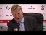 Southampton boss Ronald Koeman reacts to 4-0 rout over Newcastle