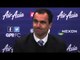 Wigan boss Roberto MARTINez gets a shock start to his QPR press conference