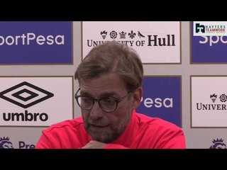 Klopp takes responsibility for 'difficult to accept' defeat