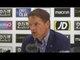 De Boer 'learns a lot' from Palace defeat