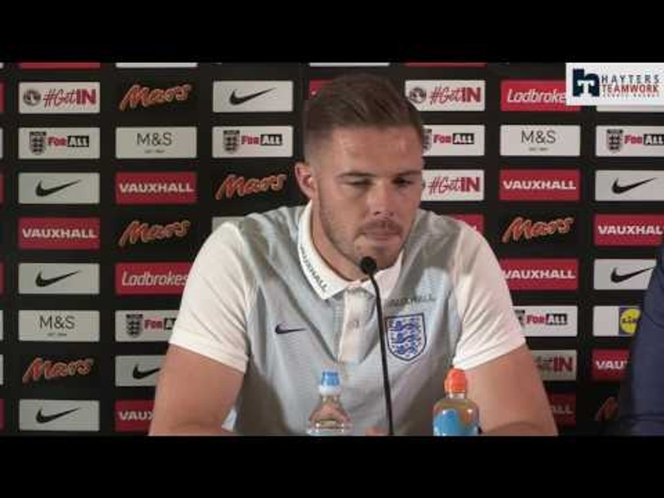 Jack Butland hails experience of England marine camp.
