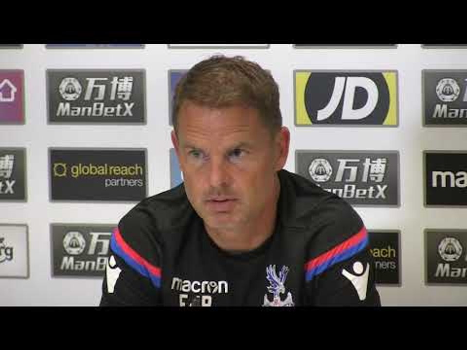 De Boer expects Palace 'to stand up' without Zaha