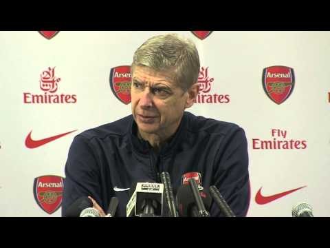 Arsene Wenger pre Hull City 3 12 2013