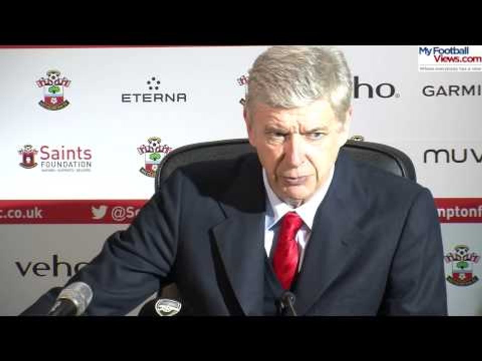 Arsene Wenger laments poor defensive display against Southampton