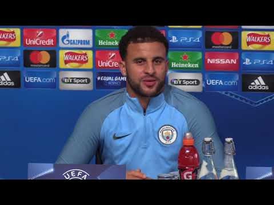 Walker 'loving' the banter with Mendy