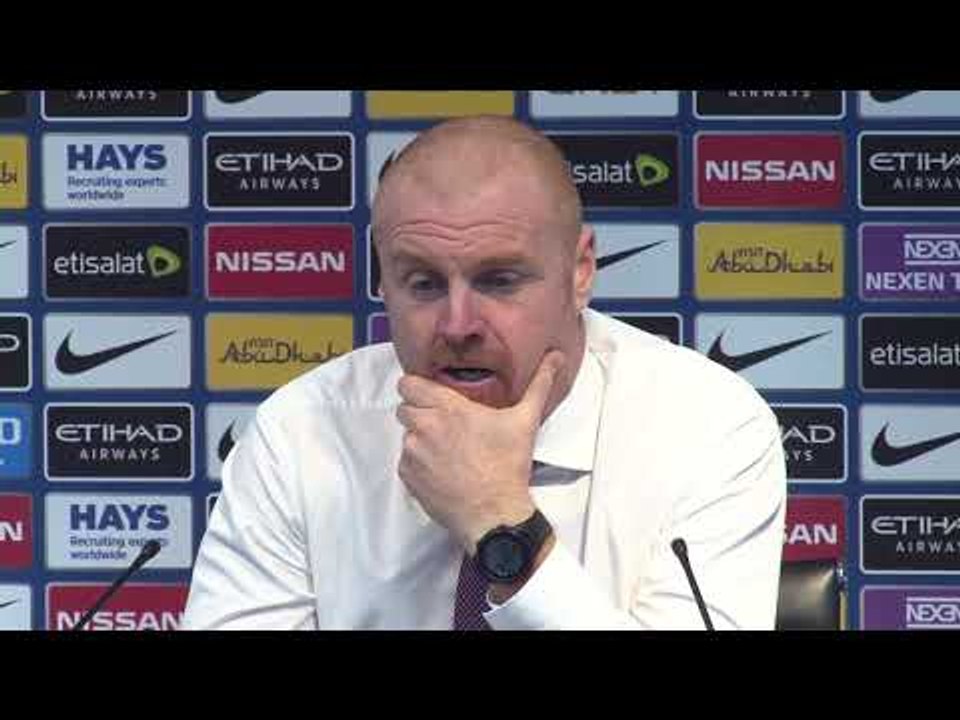 Dyche pays tribute to 'fantastic' City
