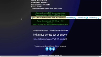Como ganar los tokens OBR y BNG totalmente gratis.