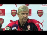 Arsene Wenger threatens to stop press conference
