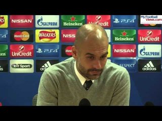 Guardiola: I get frustrated as can't play