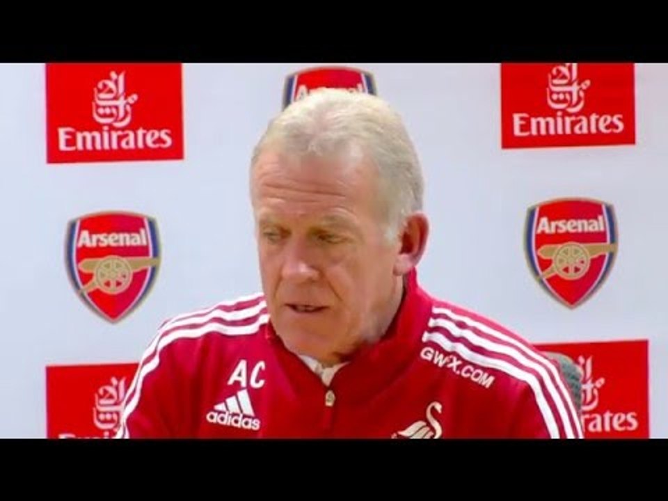 Alan Curtis: 'We like playing Arsenal'