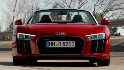 Audi R8 Spy­der V10 RWS Exterior Design