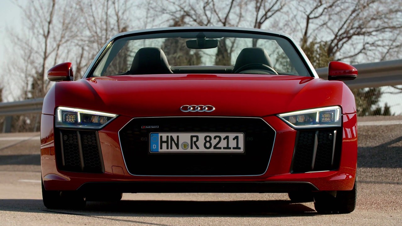 Audi R8 Spy­der V10 RWS Exterior Design