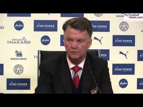 Van Gaal: I'm disappointed with Leicester draw