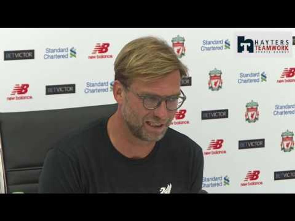 Klopp fired up ahead of United clash