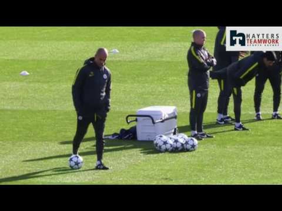 Man City relaxed ahead of Barca test