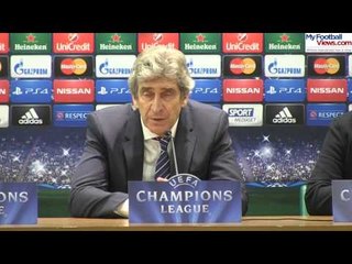 Manuel Pellegrini MFV post Roma v Man City   11 12 2014   Full