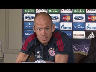 Скачать видео: Arjen Robben: Tough test for Bayern Munich against Arsenal