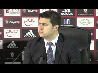 Mauricio Pochettino after Southampton v Arsenal - 28 1 2014