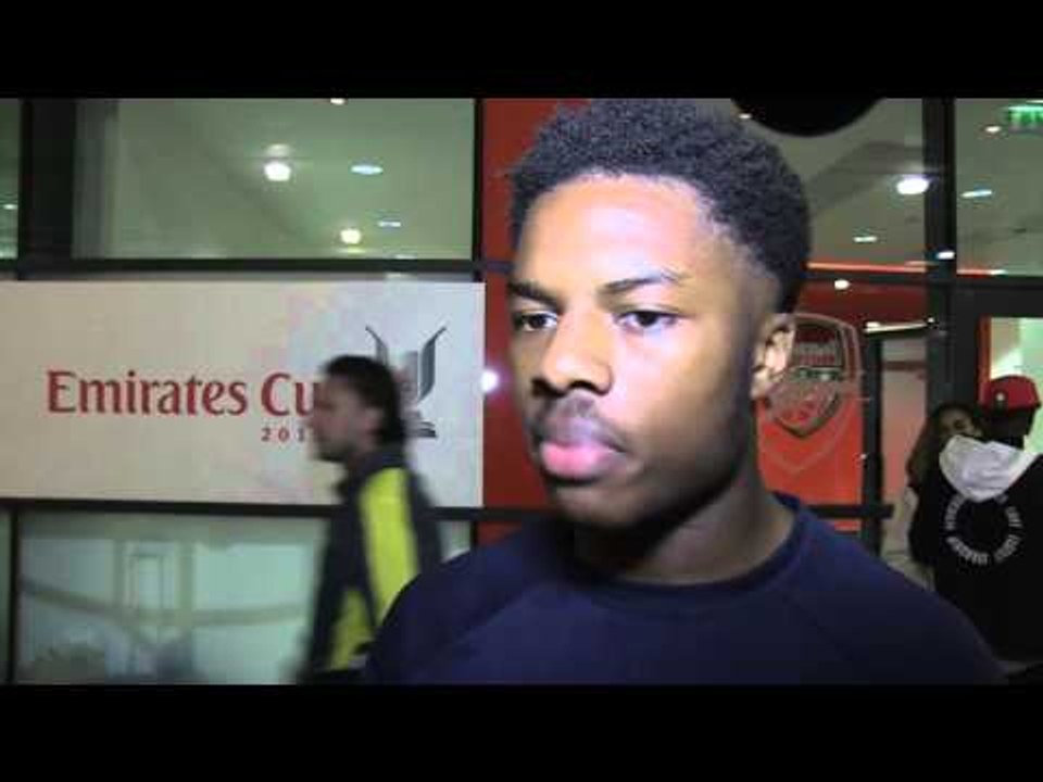 Akpom:  I want to fight for my place at Arsenal