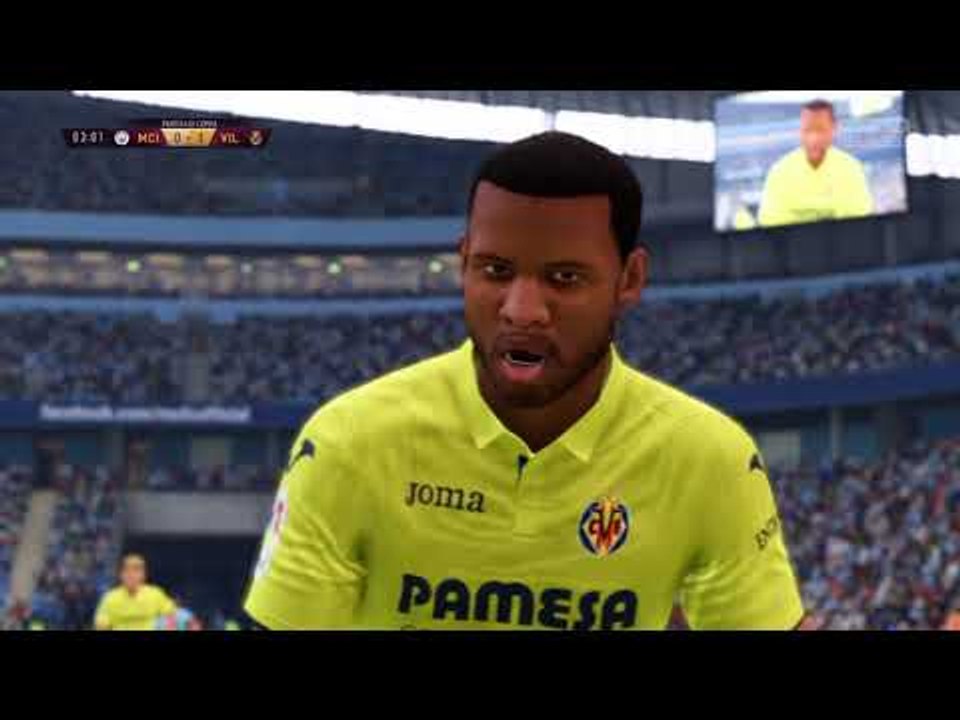 start match and Bakambu goal