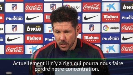 Simeone: "Griezmann ne lit pas les journaux"