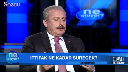Şentop 5 yıllık bir ittifak olacak