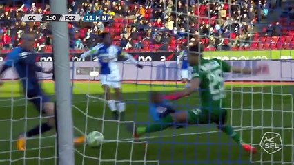 Grasshoppers 1:0 Zurich (Switzerland. Super League 25 February)