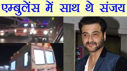 Sridevi : Sanjay Kapoor accompanied Sridevi's mortal remain in Ambulance | FilmiBeat
