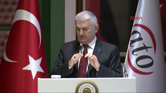 Başbakan Binali Yıldırım Ankara Ticaret Odası Olağan Meclis Toplantısı'na Katıldı