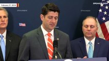 Paul Ryan: 'We Should Be Focusing On' Background Checks And Not Banning Guns For Citizens