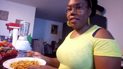 EXTREME SPICY NOODLE CHALLENGE + HICCUPS