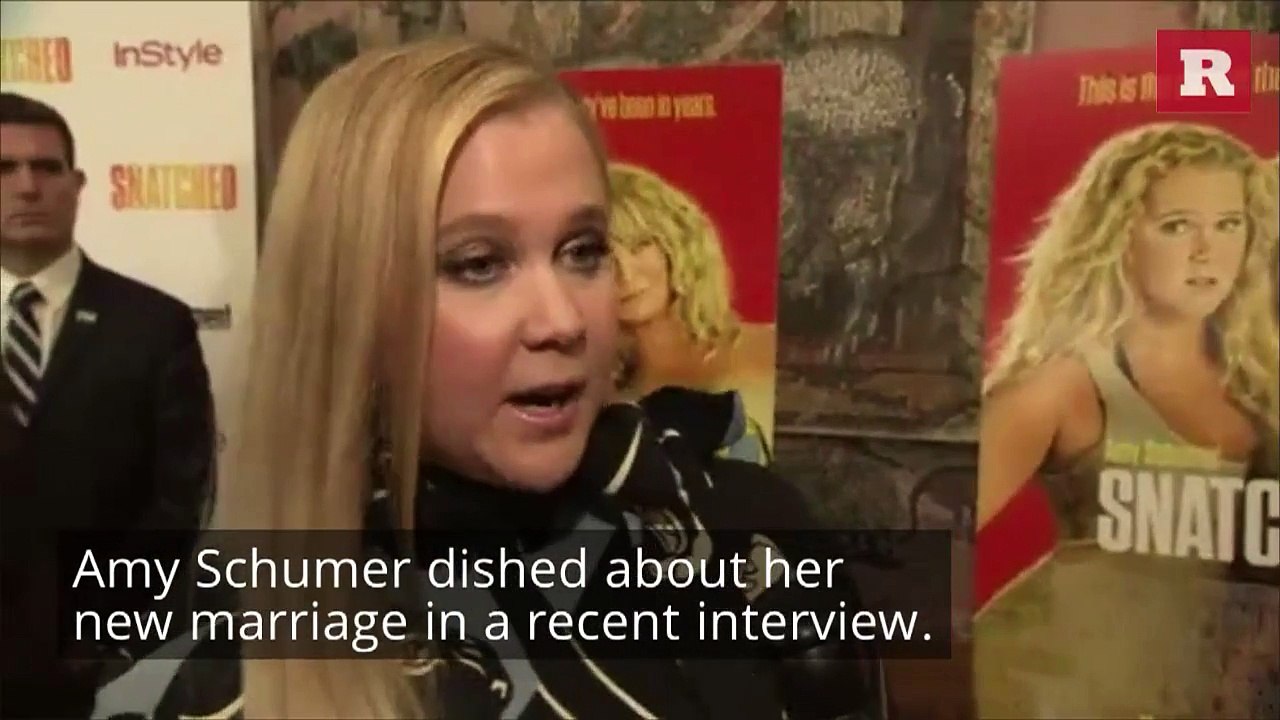 Amy Schumer Tied The Knot, Says Her Vows 'Sucked' | Rare People