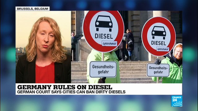 German cities can now ban cars that rely on dirty diesel