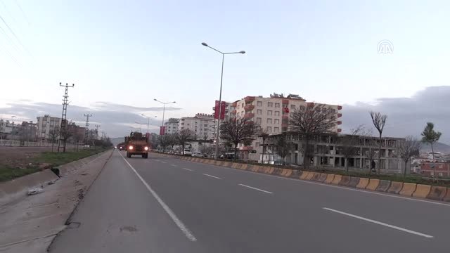 Suriye Sınırına Askeri Sevkiyat - Askeri Araçlar Kilis'e Ulaştı