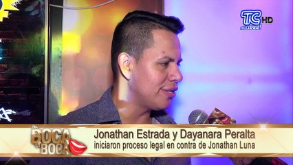 Jonathan Estrada inició proceso legal en contra de Jonathan Luna