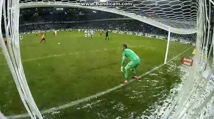 Penalty Goal Novikovas (0-1) Legia Warsaw vs Jagiellonia Bialystok