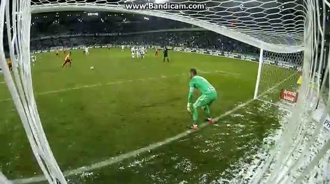 Penalty Goal Novikovas (0-1) Legia Warsaw vs Jagiellonia Bialystok