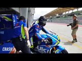 Waters, Dunlop, Elias Suzuki MotoGP debut!