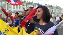 Chile play Germany in the Confederations Cup final in St. Petersburg