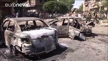 Syria suicide blast: mulitple casualties after explosion rocks central Damascus