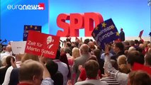 Schulz accuses Merkel of running scared over debate