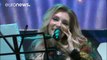 Banned Eurovision singer returns to Crimea