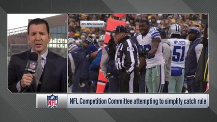 Ian Rapoport: Competition Committee considering altering 'surviving the ground' portion of catch rule