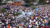 At least two killed in clashes during 'mother of all marches' in Venezuela