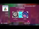 Casalmaggiore - Filottrano | Highlights | 7^ Giornata | Samsung Galaxy Volley Cup 2017/18