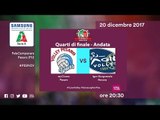 Pesaro - Novara | Highlights | Gara di Andata | Quarti di finale | 40^ Coppa Italia