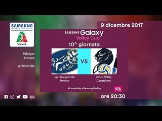 Novara - Conegliano | Highlights | 10^ Giornata | Samsung Galaxy Volley Cup 2017/18